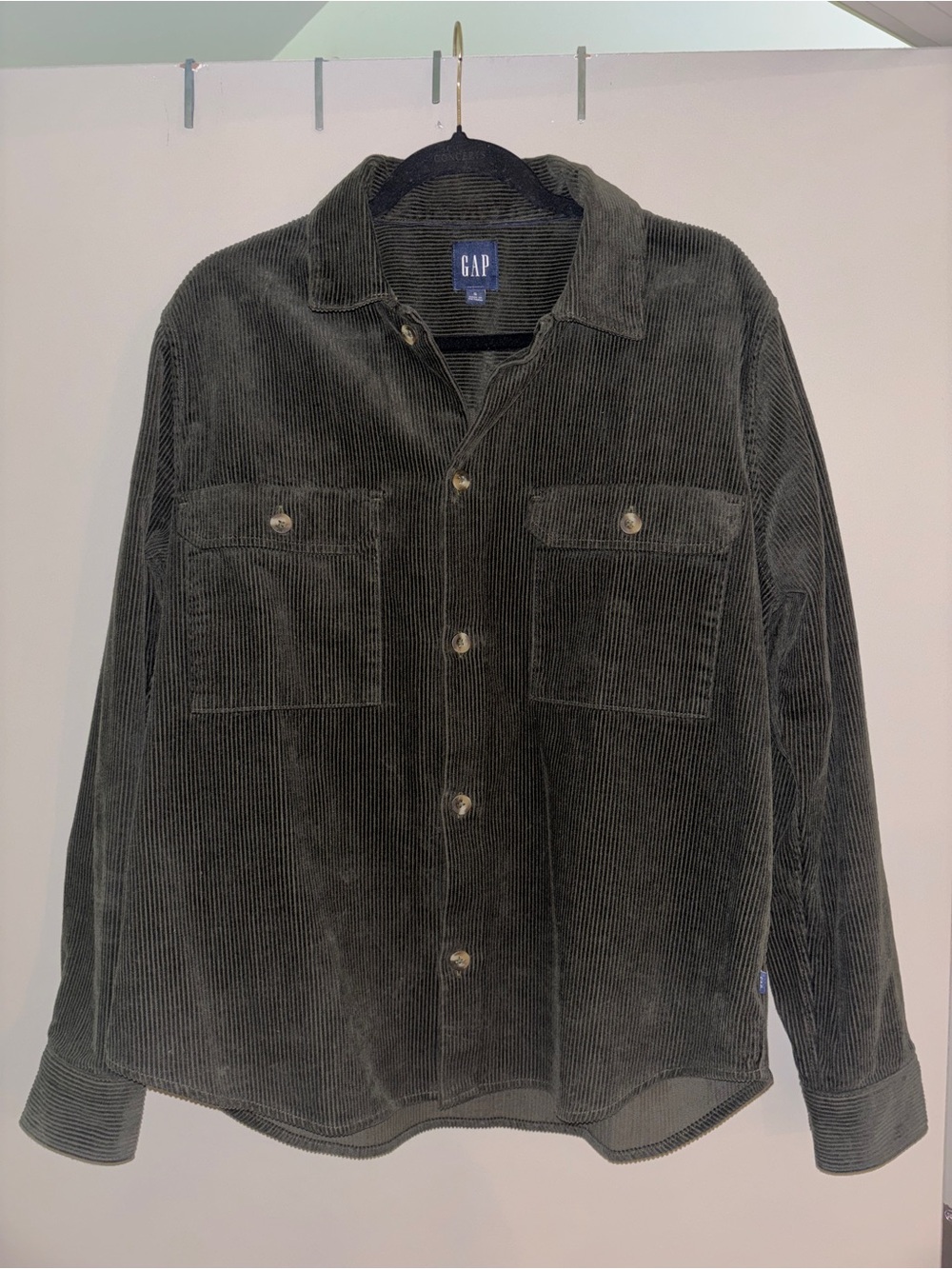GAP Green Corduroy Shirt Jacket (NWOT)